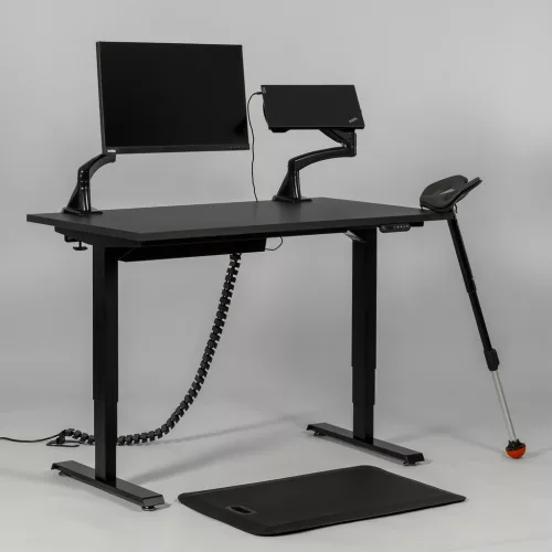BeActive Irodai Álláskönnyítő Szőnyeg-51cm x 77cm-fekete