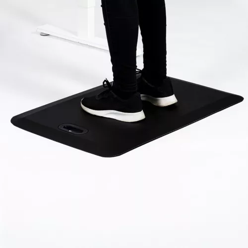 BeActive Irodai Álláskönnyítő Szőnyeg-51cm x 77cm-fekete