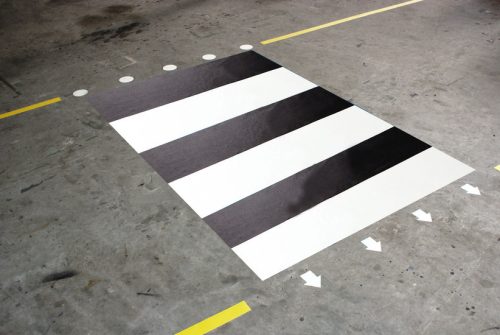 Nyíl alakú jelölés, PermaLine 0,9mm vastag-100mm x 200mm-Világoskék