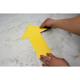   Nyíl alakú jelölés, PermaLine 0,9mm vastag-300mmx230mm-Sárga