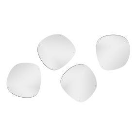 Gyermekbiztonsági tükör, asszimetrikus kör, 50x51 cm