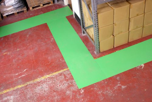 PermaLine Ipari Padlójelölő, 0,9mm vastag-100mmx30m-Narancs