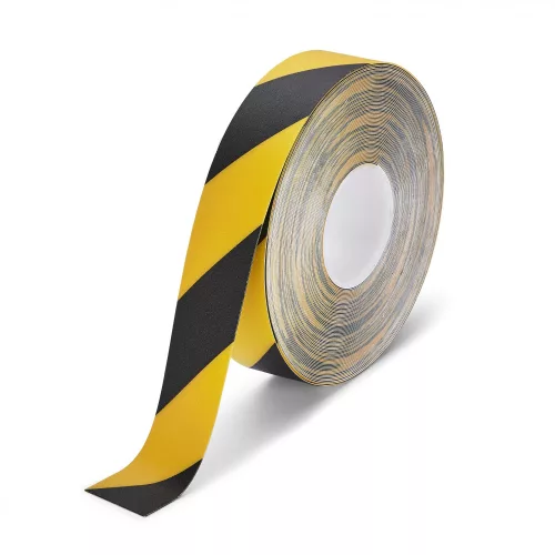 PermaLine Veszélyre Figyelmeztető, 0,9mm vastag-75mmx30m-Fehér-Fekete