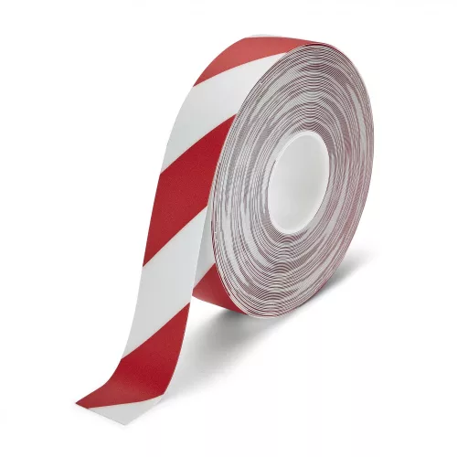 PermaLine Veszélyre Figyelmeztető, 0,9mm vastag-75mmx30m-Fehér-Fekete