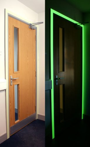 Világító Jelölőszalag egyszínű, 90-120 perc-25mmx10m-Fehér