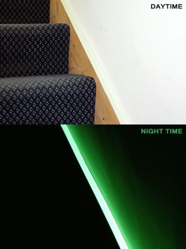 Világító Jelölőszalag egyszínű, 90-120 perc-25mmx10m-Fehér