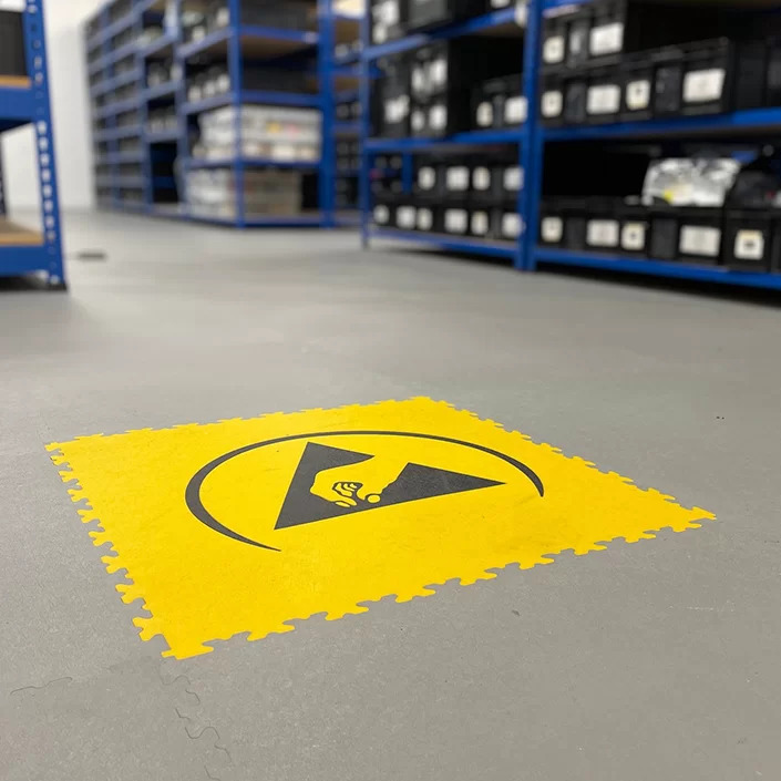 Ecotile - ESD modulos padlók